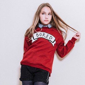 Little Eleven Paris Bored Sweatshirt